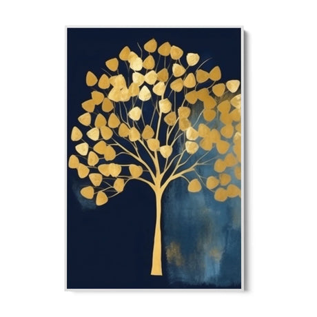 Quadro Stampa su Tela Foresta d'Oro - CupidoDesign