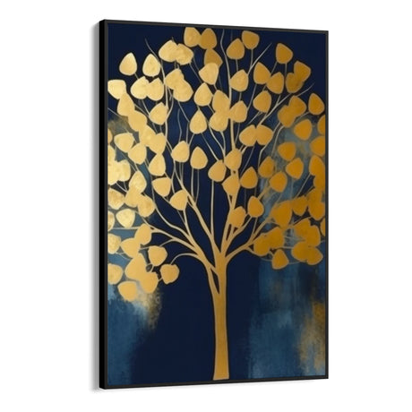 Quadro Stampa su Tela Foresta d'Oro - CupidoDesign