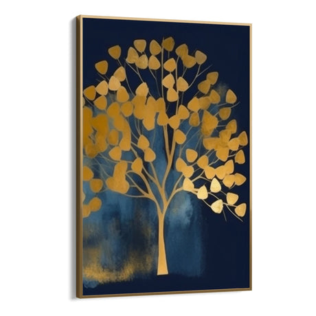 Quadro Stampa su Tela Foresta d'Oro - CupidoDesign
