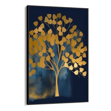 Quadro Stampa su Tela Foresta d'Oro - CupidoDesign