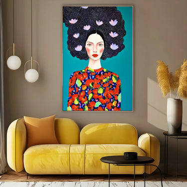 Quadro Stampa su Tela Foresta di Pensieri - CupidoDesign