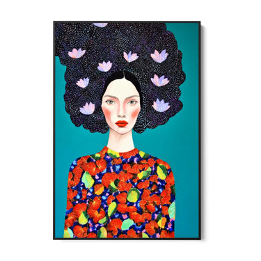 Quadro Stampa su Tela Foresta di Pensieri - CupidoDesign