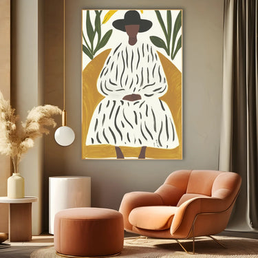 Quadro Stampa su Tela Forma Naturale - CupidoDesign