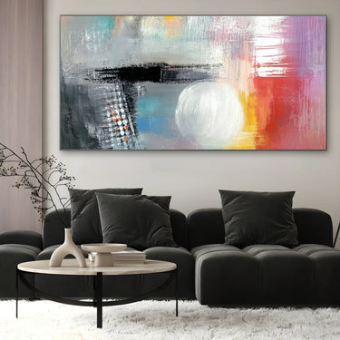Quadro Stampa su Tela Forme di Luna - CupidoDesign