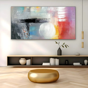Quadro Stampa su Tela Forme di Luna - CupidoDesign