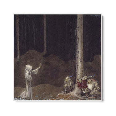 Quadro Stampa su Tela Fratello Martin e i tre troll, John Bauer - CupidoDesign