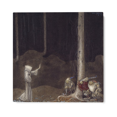Quadro Stampa su Tela Fratello Martin e i tre troll, John Bauer - CupidoDesign