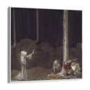 Quadro Stampa su Tela Fratello Martin e i tre troll, John Bauer - CupidoDesign