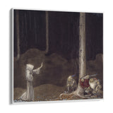 Quadro Stampa su Tela Fratello Martin e i tre troll, John Bauer - CupidoDesign