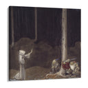 Quadro Stampa su Tela Fratello Martin e i tre troll, John Bauer - CupidoDesign