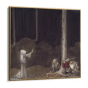 Quadro Stampa su Tela Fratello Martin e i tre troll, John Bauer - CupidoDesign