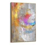Quadro Stampa su Tela Frattura Dorata - CupidoDesign