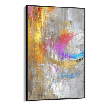 Quadro Stampa su Tela Frattura Dorata - CupidoDesign