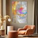 Quadro Stampa su Tela Frattura Dorata - CupidoDesign