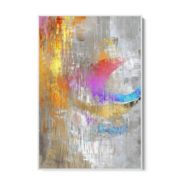 Quadro Stampa su Tela Frattura Dorata - CupidoDesign