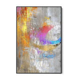 Quadro Stampa su Tela Frattura Dorata - CupidoDesign