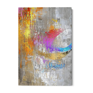 Quadro Stampa su Tela Frattura Dorata - CupidoDesign