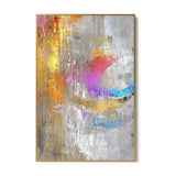 Quadro Stampa su Tela Frattura Dorata - CupidoDesign