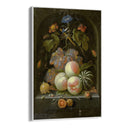 Quadro Stampa su Tela Frutta e Fiori, Abraham Mignon - CupidoDesign