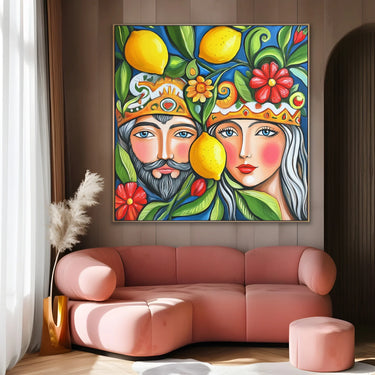 Quadro Stampa su Tela Frutti del Sud - CupidoDesign