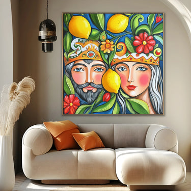 Quadro Stampa su Tela Frutti del Sud - CupidoDesign