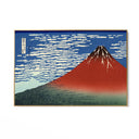 Quadro Stampa su Tela Fuji Rosso, Katsushika Hokusai - CupidoDesign