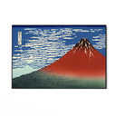 Quadro Stampa su Tela Fuji Rosso, Katsushika Hokusai - CupidoDesign