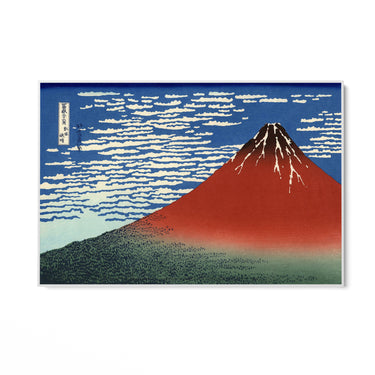 Quadro Stampa su Tela Fuji Rosso, Katsushika Hokusai - CupidoDesign