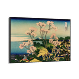 Quadro Stampa su Tela Fuji da Gotenyama sulla Tōkaidō a Shinagawa, Katsushika Hokusai - CupidoDesign