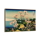 Quadro Stampa su Tela Fuji da Gotenyama sulla Tōkaidō a Shinagawa, Katsushika Hokusai - CupidoDesign