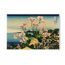 Quadro Stampa su Tela Fuji da Gotenyama sulla Tōkaidō a Shinagawa, Katsushika Hokusai - CupidoDesign