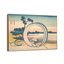 Quadro Stampa su Tela Fujimigahara nella provincia di Owari, Katsushika Hokusai - CupidoDesign