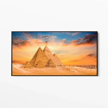Quadro Stampa su Tela Fuoco del Deserto, Egitto - CupidoDesign
