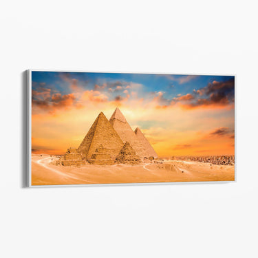 Quadro Stampa su Tela Fuoco del Deserto, Egitto - CupidoDesign