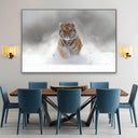 Quadro Stampa su Tela Furia bianca - CupidoDesign