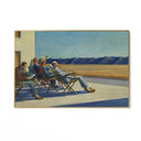 Quadro Stampa su Tela Gente al sole, Edward Hopper - CupidoDesign