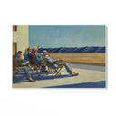 Quadro Stampa su Tela Gente al sole, Edward Hopper - CupidoDesign