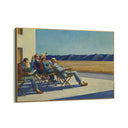 Quadro Stampa su Tela Gente al sole, Edward Hopper - CupidoDesign