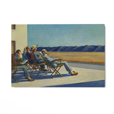 Quadro Stampa su Tela Gente al sole, Edward Hopper - CupidoDesign
