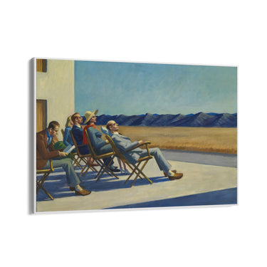 Quadro Stampa su Tela Gente al sole, Edward Hopper - CupidoDesign
