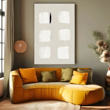 Quadro Stampa su Tela Geometria Calda - CupidoDesign