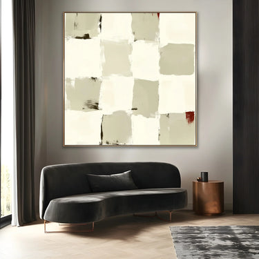 Quadro Stampa su Tela Geometria Calda - CupidoDesign