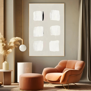 Quadro Stampa su Tela Geometria Calda - CupidoDesign