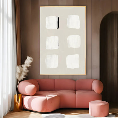 Quadro Stampa su Tela Geometria Calda - CupidoDesign