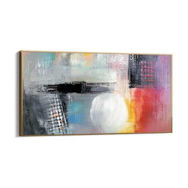 Quadro Stampa su Tela Geometria Soffusa - CupidoDesign