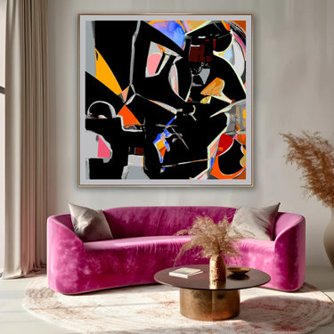Quadro Stampa su Tela Geometrie Sonore - CupidoDesign