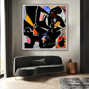 Quadro Stampa su Tela Geometrie Sonore - CupidoDesign