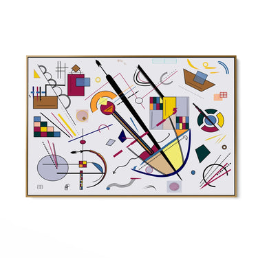 Quadro Stampa su Tela Geometrie del Suono - CupidoDesign