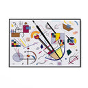Quadro Stampa su Tela Geometrie del Suono - CupidoDesign