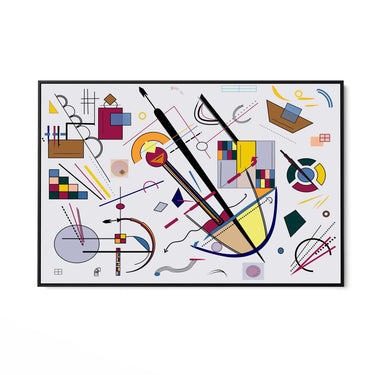 Quadro Stampa su Tela Geometrie del Suono - CupidoDesign
